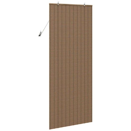 Ролетна щора Кафяво 90 x 220 cm Бамбук