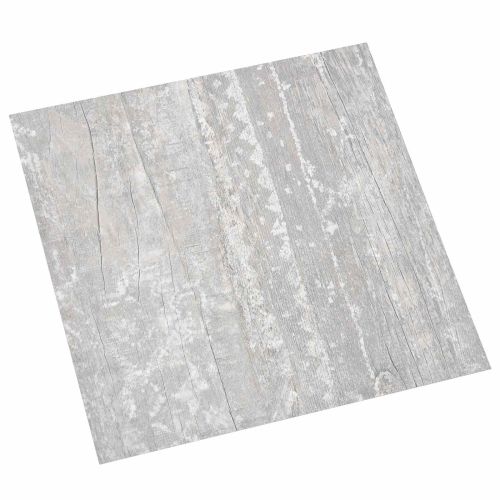 Самозалепващи дъски за настилка 30,5 x 30,5 см 20 pcs ПВЦ Сиво
