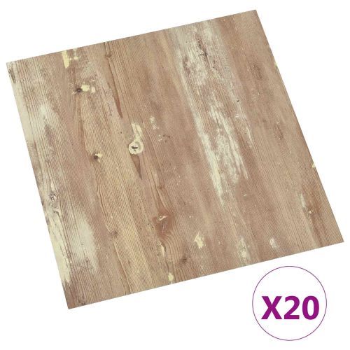 Самозалепващи дъски за настилка 30,5 x 30,5 см 20 pcs ПВЦ