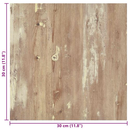 Самозалепващи дъски за настилка 30,5 x 30,5 см 20 pcs ПВЦ