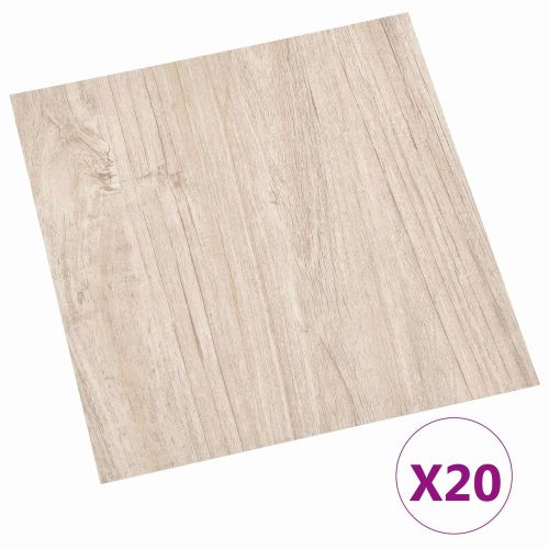 Самозалепващи дъски за настилка 30,5 x 30,5 см 20 pcs ПВЦ