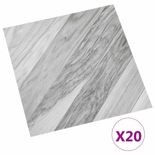 Самозалепващи дъски за настилка 30,5 x 30,5 см 20 pcs ПВЦ