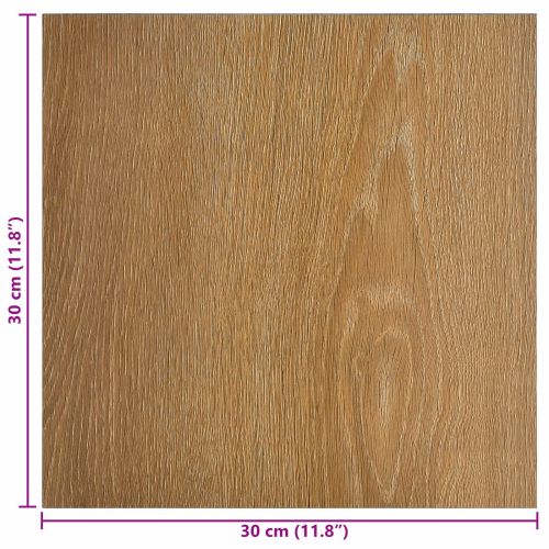 Самозалепващи дъски за настилка 30,5 x 30,5 см 20 pcs ПВЦ Дърво