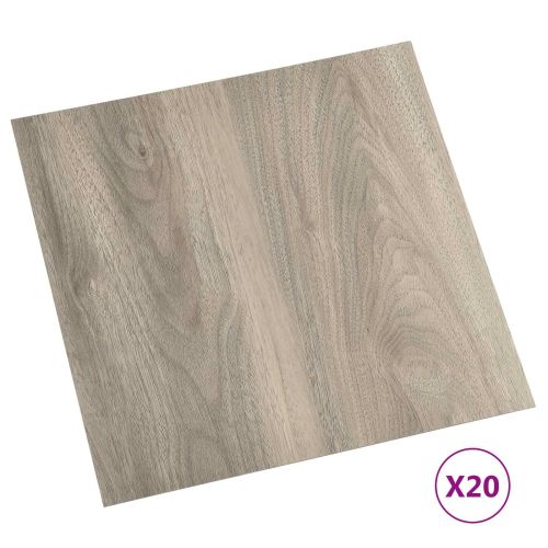 Самозалепващи дъски за настилка 30,5 x 30,5 см 20 pcs ПВЦ