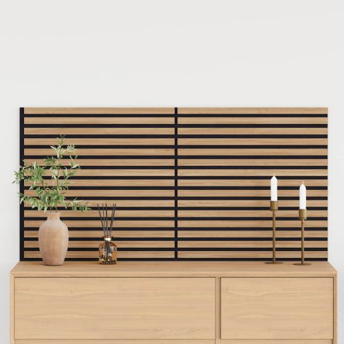 Стенни панели 2 pcs Натурално 60,5 x 60 см