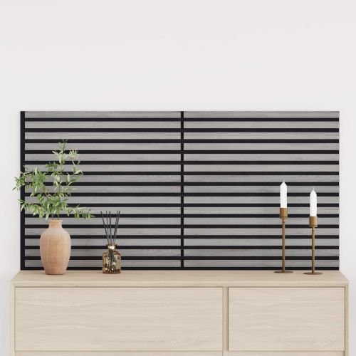 Стенни панели 2 pcs Сиво 60,5 x 60 см