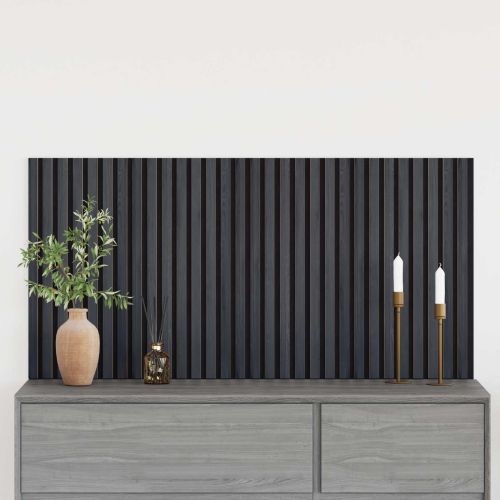 Стенни панели 2 pcs Антрацит 60,5 x 60 см