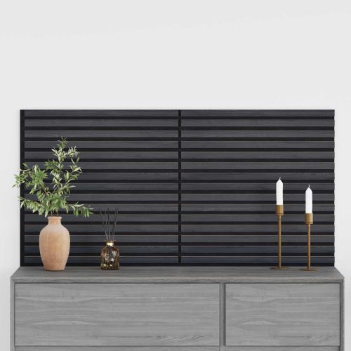 Стенни панели 2 pcs Антрацит 60,5 x 60 см