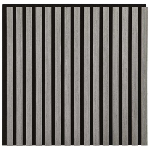 Стенни панели 8 pcs Сиво 60,5 x 60 см