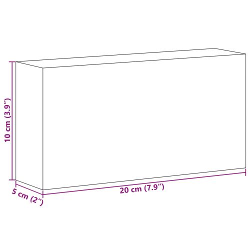 Солени камъни 10 pcs Розово 20 x 10 x 5 см Солена скала