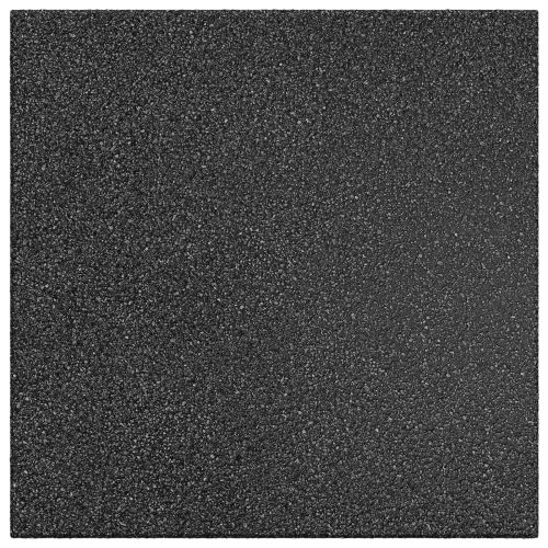 Плочки за защита при падане 6 pcs Черно 50 x 50 cm Каучук