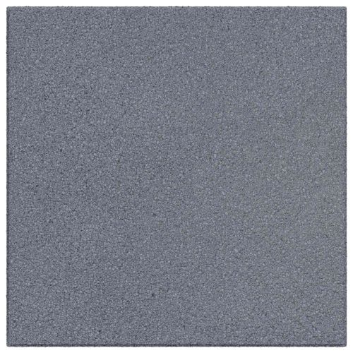 Плочки за защита при падане 6 pcs Сиво 50 x 50 cm Каучук