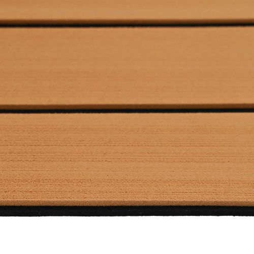 Мат за лодки На райета Кафяво и черно 240 x 60 cm EVA