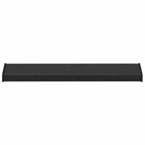 Перваз за прозорец Черен с дървесен фибър 80 x 20 x 4,5 см ПВЦ
