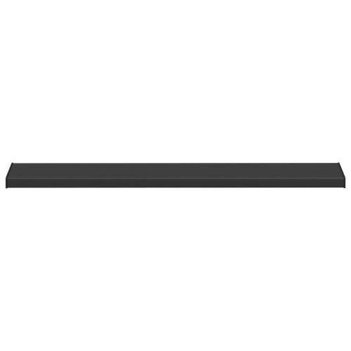 Перваз за прозорец Черен с дървесен фибър 120 x 20 x 4,5 см ПВЦ