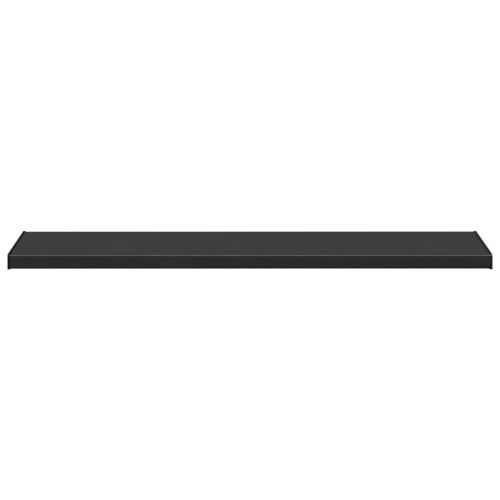 Перваз за прозорец Черен с дървесен фибър 120 x 45 x 4,5 см ПВЦ