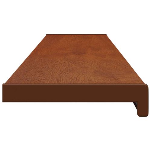 Перваз за прозорец Кафяво дърво 160 x 20 x 4,5 см ПВЦ