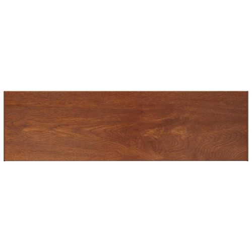 Перваз за прозорец Кафяво дърво 120 x 45 x 4,5 см ПВЦ
