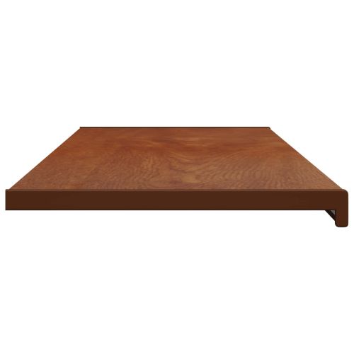 Перваз за прозорец Кафяво дърво 120 x 45 x 4,5 см ПВЦ