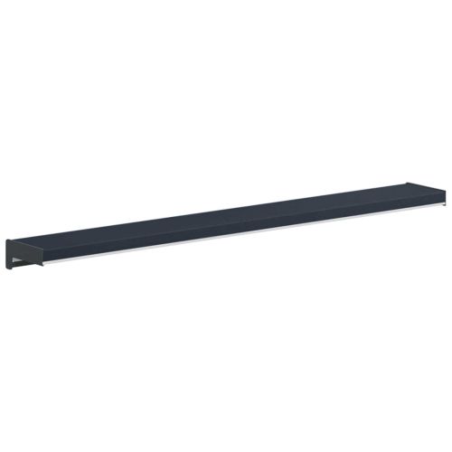 Перваз за прозорец Антрацитен с дървесен фибър 80 x 15 x 4,5 см