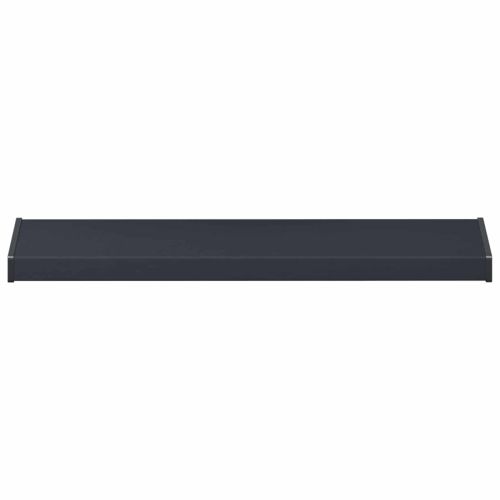 Перваз за прозорец Антрацитен с дървесен фибър 60 x 25 x 4,5 см