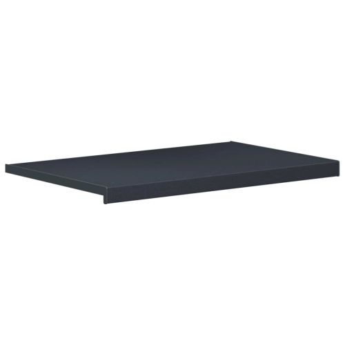 Перваз за прозорец Антрацитен с дървесен фибър 80 x 50 x 4,5 см