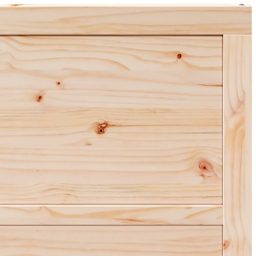 Врата за плевня Натурално 90 x 2,5 x 208 см