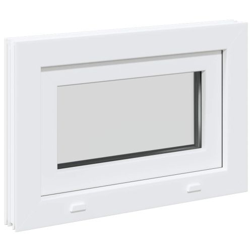Прозорец за мазе RISOR 60 x 40 cm PVC и стъкло Бяло