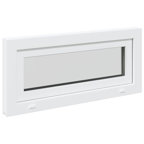 Прозорец за мазе RISOR 90 x 40 cm PVC и стъкло Бяло