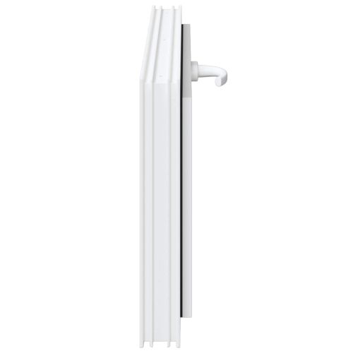 Прозорец за мазе RISOR 90 x 40 cm PVC и стъкло Бяло