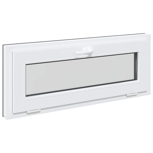 Прозорец за мазе RISOR 110 x 40 cm PVC и стъкло Антрацит