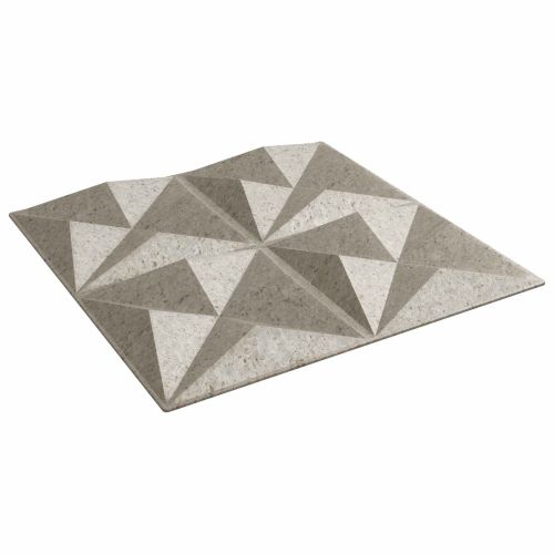 Стенни панели 48 pcs Оригами бетон 50 x 50 cm XPS Пяна