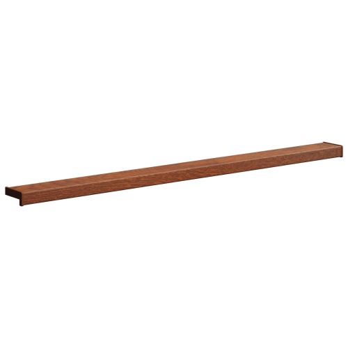 Перваз за прозорец Кафяво дърво 160 x 10 x 4,5 см ПВЦ