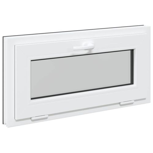 Прозорец за мазе RISOR 80 x 40 cm PVC и стъкло Антрацит