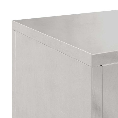Стойка за растения 2 pcs Сребрист 24 x 24 x 75 см