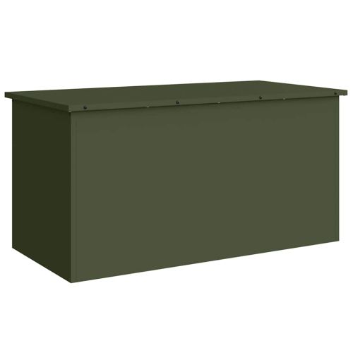 Кутия за съхранение на открито Маслинено зелено