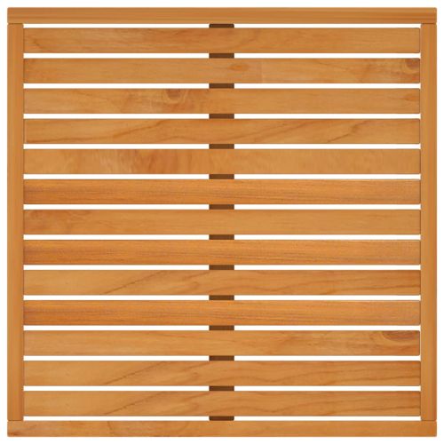 Градинска маса, 68,5x68,5x24 см, акация масив