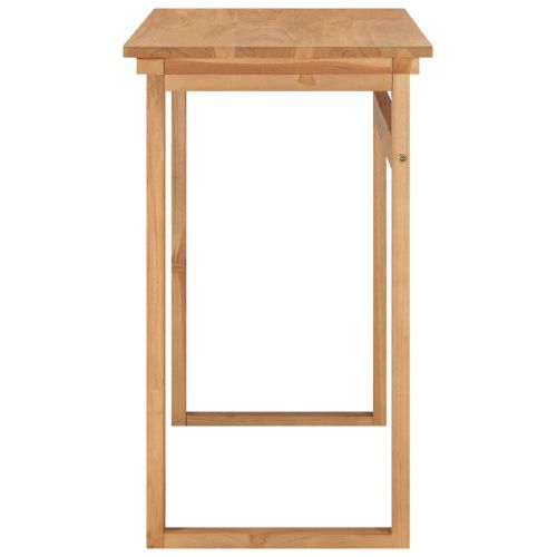 Бюро, 100x45x75 см, тиково дърво масив