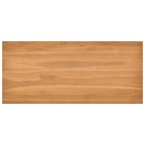 Бюро, 100x45x75 см, тиково дърво масив