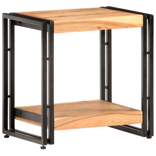 Странична маса 40x30x40 см акациево дърво масив