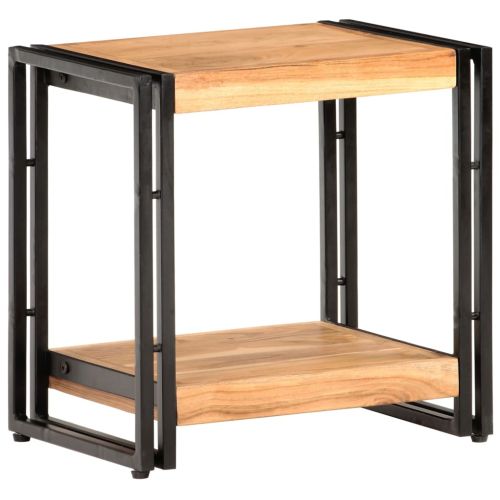 Странична маса 40x30x40 см акациево дърво масив