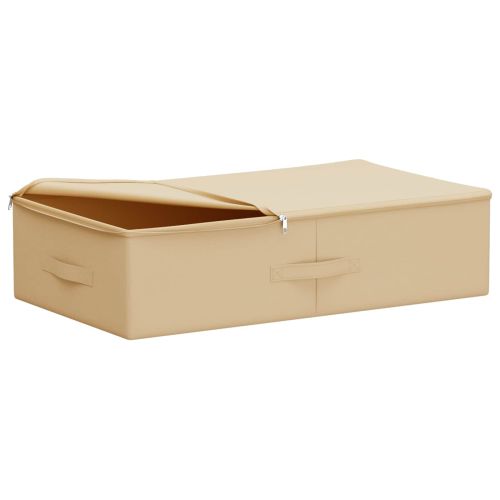 Кутия за съхранение 24 pcs Кремаво 70 x 40 x 18 см