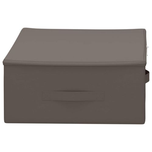 Кутия за съхранение 6 pcs Сиво 70 x 40 x 18 см Нетъкан текстил