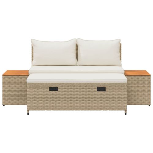 Комплект дивани за открито 4 -Seater 4 pcs 55 x 30 x 39 см