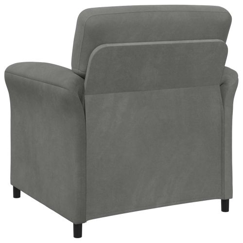 Диван с едно seating Тъмносиво 88 x 83 x 95 см Кадифе