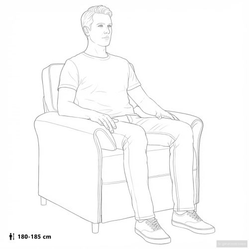 Диван с едно seating Тъмносиво 88 x 83 x 95 см Кадифе