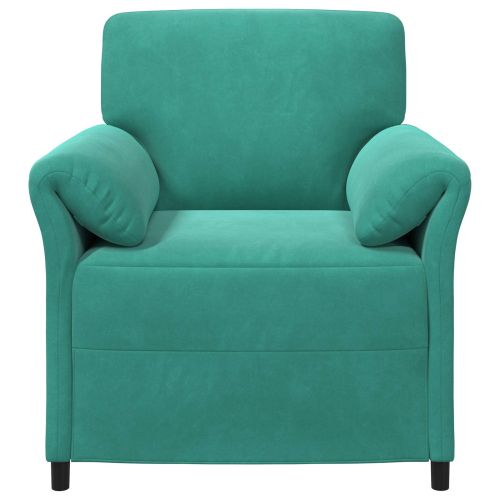 Диван с едно seating Тюркоаз 88 x 83 x 95 см Кадифе