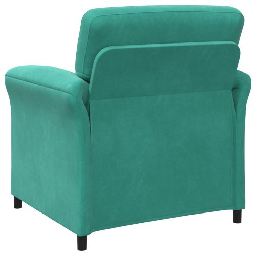 Диван с едно seating Тюркоаз 88 x 83 x 95 см Кадифе