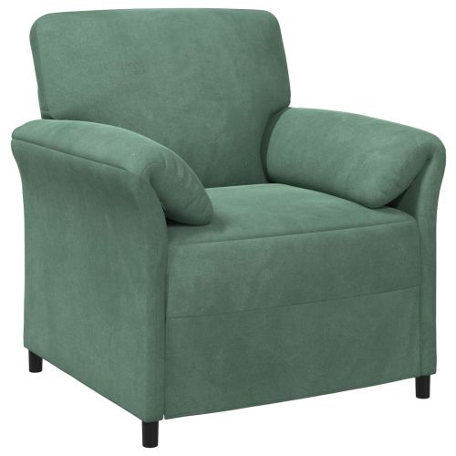 Диван с едно seating Морско зелено 88 x 83 x 95 см Кадифе