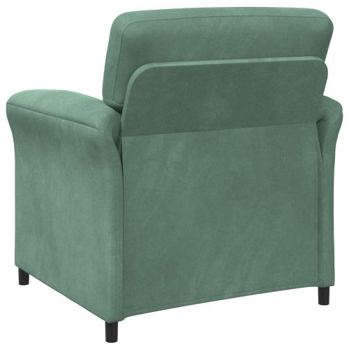Диван с едно seating Морско зелено 88 x 83 x 95 см Кадифе
